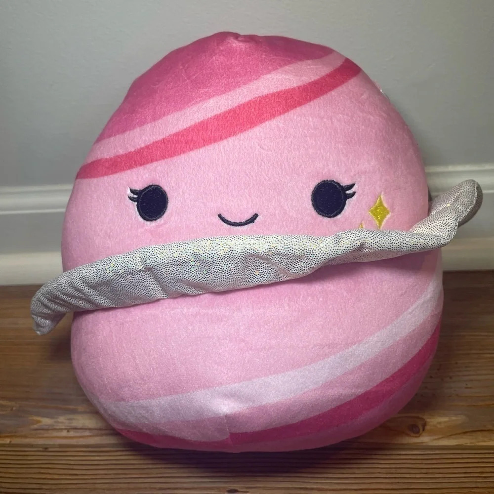 Zuzana Squishmallows Pink Planet Rare 8" Stuffy Stuffed Animal Soft Squishy Toy